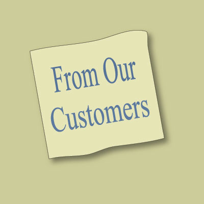 From Our Customers